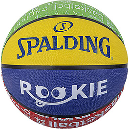 Мяч баск. SPALDING Rookie 84368z,  р.5, резина, мультиколор