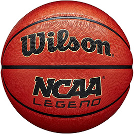 Мяч баск. WILSON NCAA LEGEND, WZ2007601XB7, р.7, композит, бутил. камера, оранжево-черный