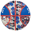 Мяч баск. SPALDING Graffiti р.7, 84377z, резина, сине-красно-белый