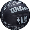 Мяч баск. WILSON NBA All Team, WTB1300XBNBA р.7, PU, бутил. камера, черный