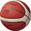 Мяч баск. MOLTEN B6G5000 р.6, FIBA Appr, 12 панелей, нат.кожа, бутил.камера, кор-беж-чер
